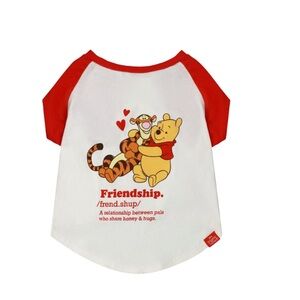 Winnie The Pooh Valentine's Day Licensed Pet Graphic Tee Extra Large ( XL )
